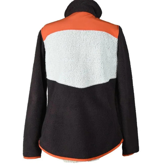 Kuhl Womens Prism Deep Pile Fleece Sherpa Jacket Full Zip Sweater M Ganache - Picture 5 of 8